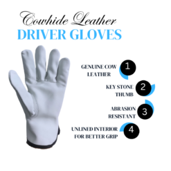 General Purpose Leather Driver Gloves Manufacturer By Nagim Enterprises